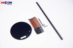 Giá treo tai nghe Crossline EJ3 màu đen - Hợp kim nhôm và PU 0