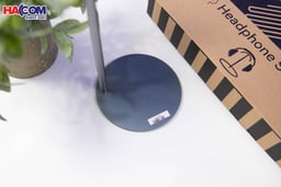 Giá treo tai nghe Crossline EJ9 màu xám - Hợp kim nhôm và PU 1