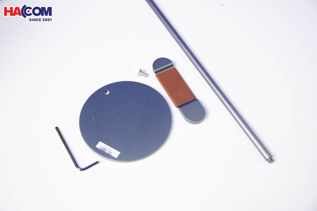 Giá treo tai nghe Crossline EJ9 màu xám - Hợp kim nhôm và PU 0