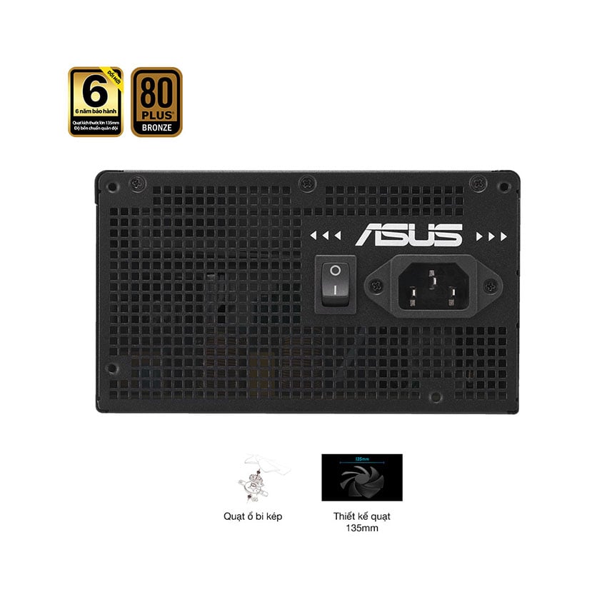 Nguồn Asus PRIME 650B BLACK ( 80 Plus Bronze) 2
