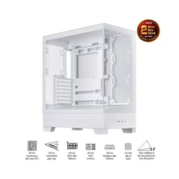 Vỏ Case Asus A31 TG WHITE (ATX/Mid tower) 1