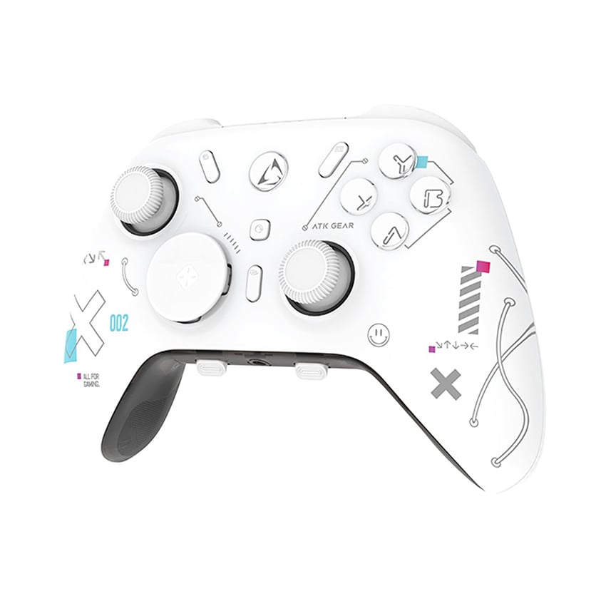 Tay cầm chơi game ATK Battleaxe Pro màu trắng 0
