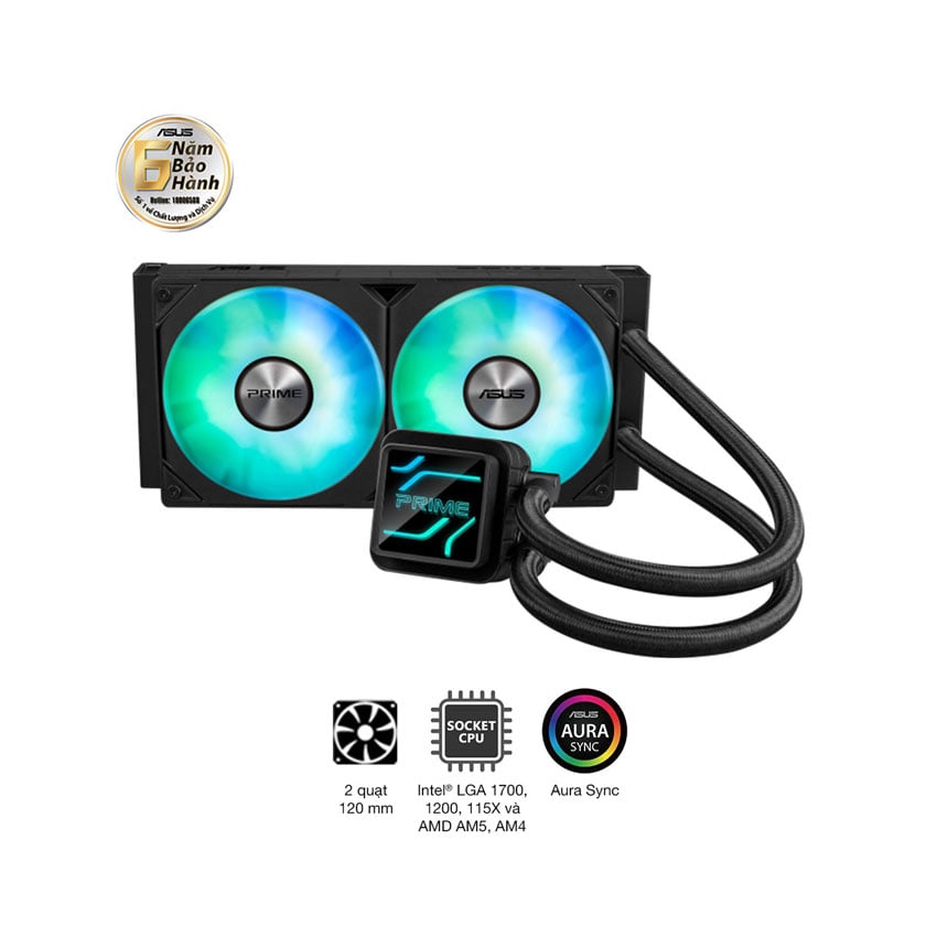 Tản nhiệt nước ASUS PRIME LC 240 ARGB 0