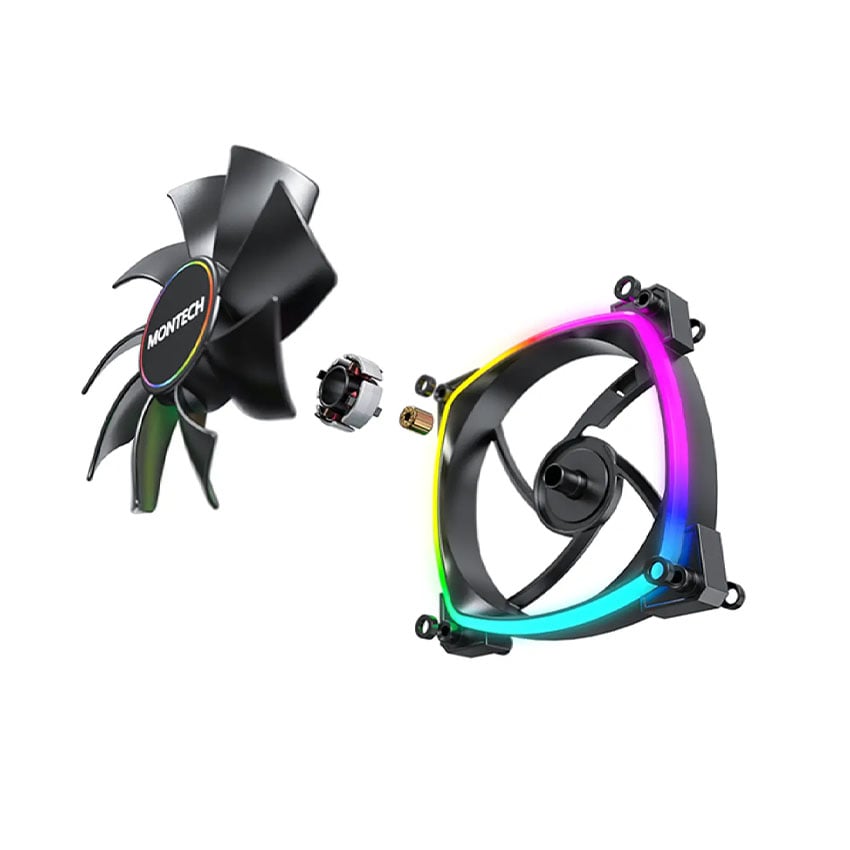 Fan Case Tản Nhiệt MONTECH AX 140 PWM BLACK 1