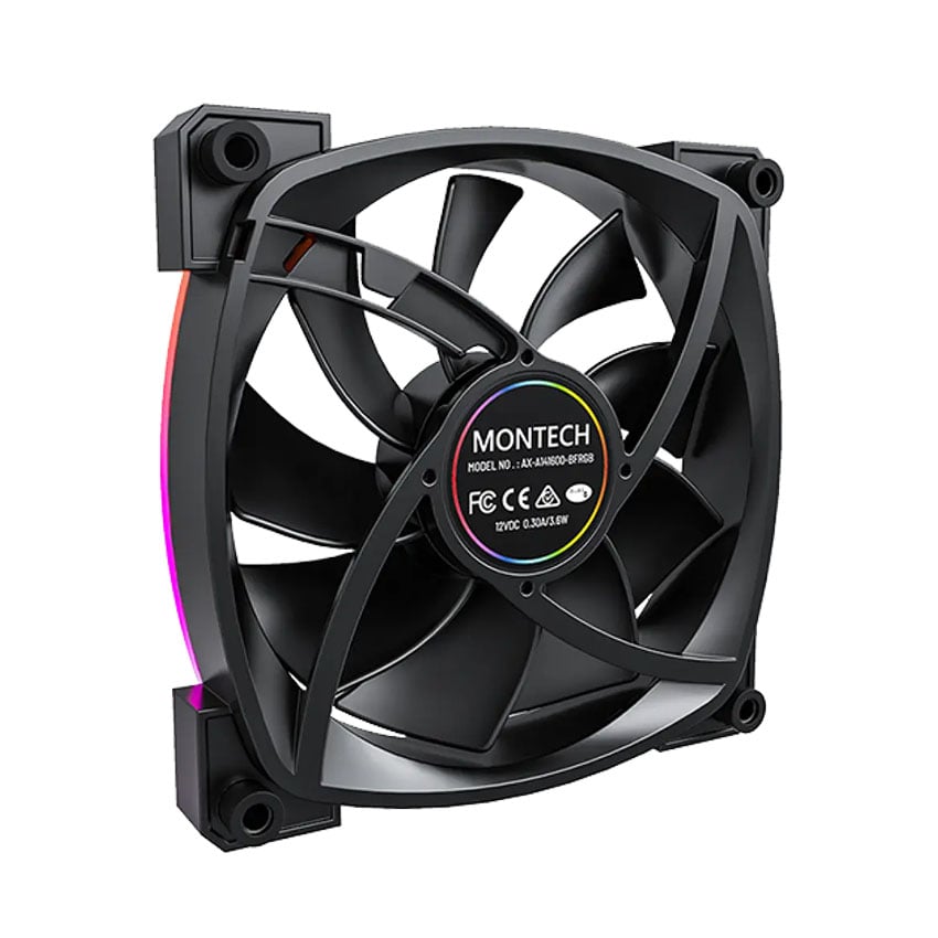 Fan Case Tản Nhiệt MONTECH AX 140 PWM BLACK 3