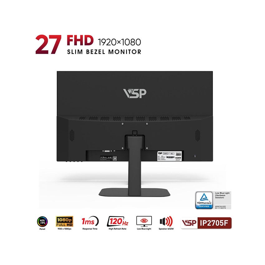 Màn hình VSP IP2705F (27 inchFHD120Hz1msloa) 2