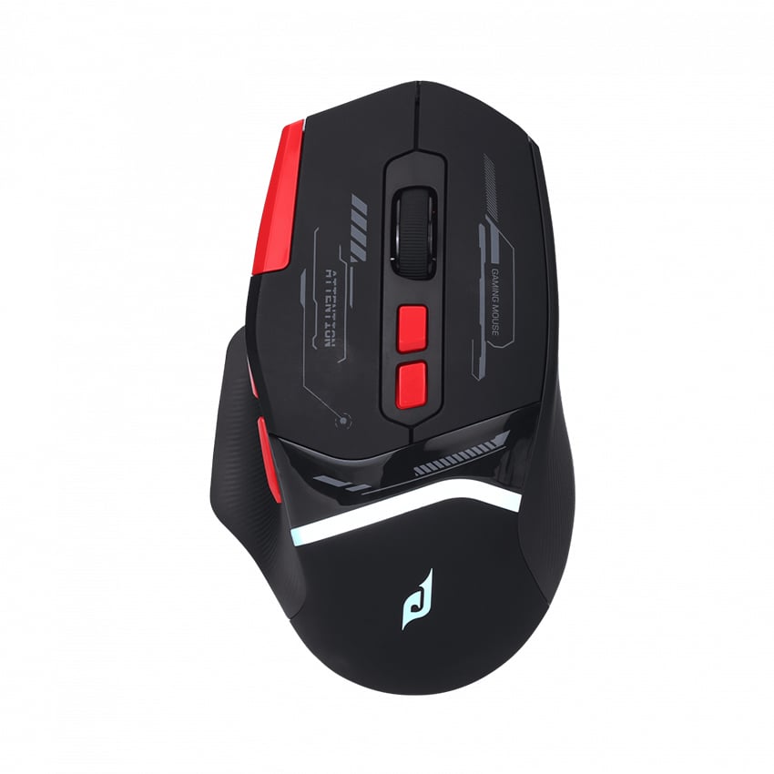 Chuột gaming không dây Edra EM631W - Màu Đen 0