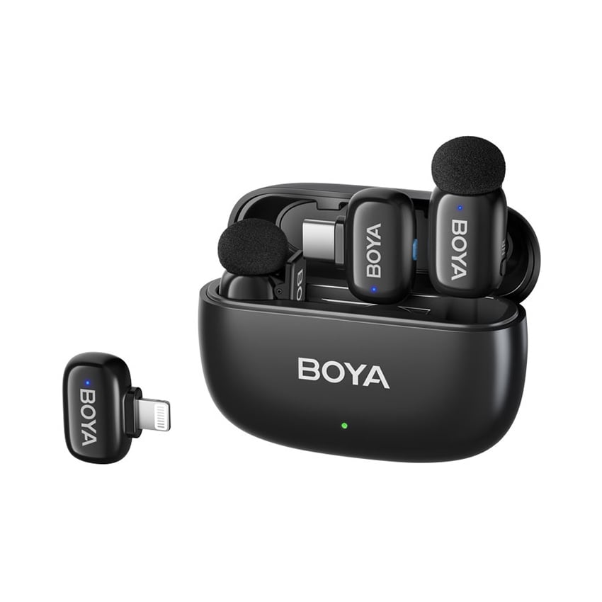 Micro không dây BOYA Mini 2-01 - Màu đen 0