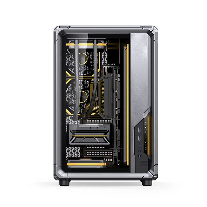 Vỏ case JONSBO X400 Gray (ATX/0 fan) 1