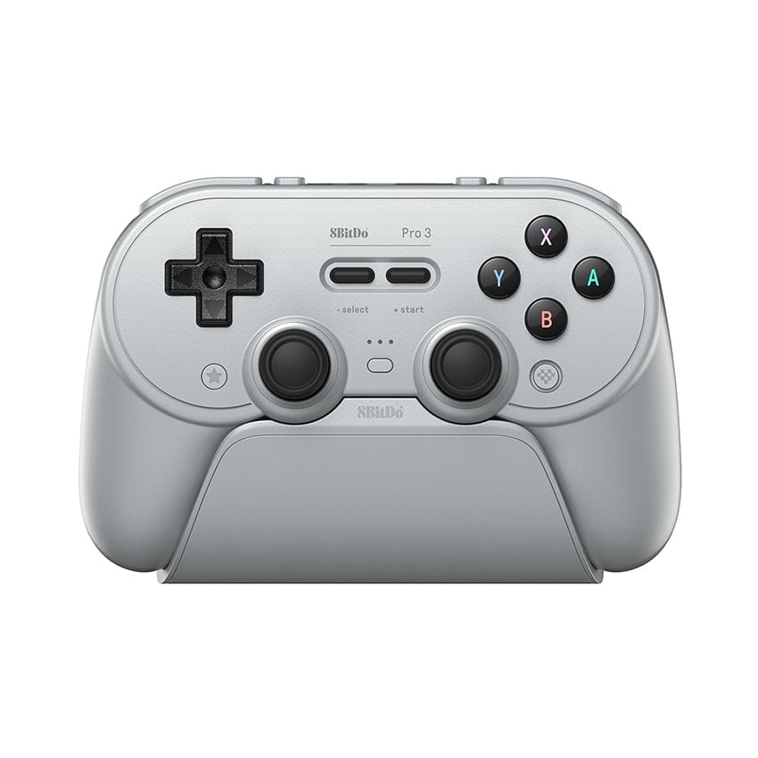 Tay cầm chơi game 8BitDo Pro 3 Bluetooth Gamepad - Gray 0