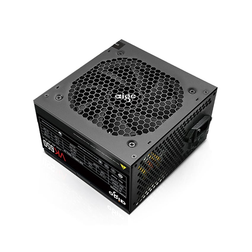 Nguồn máy tính AIGO VK650 - 650W (80 Plus/ Active PFC/ Single Rail) 1