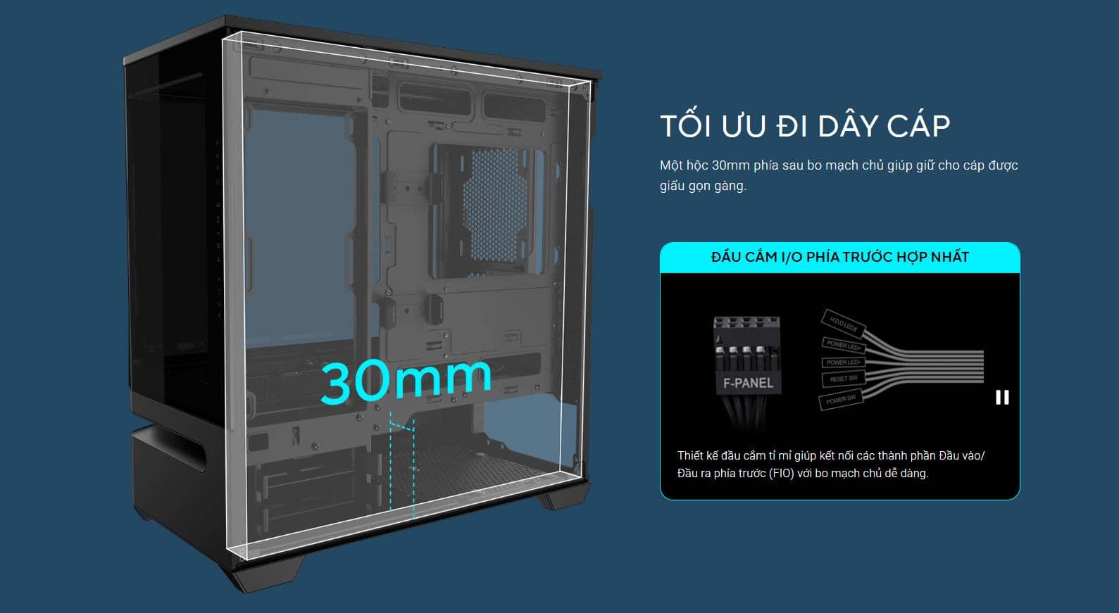 Vỏ case AP202TG Black 4