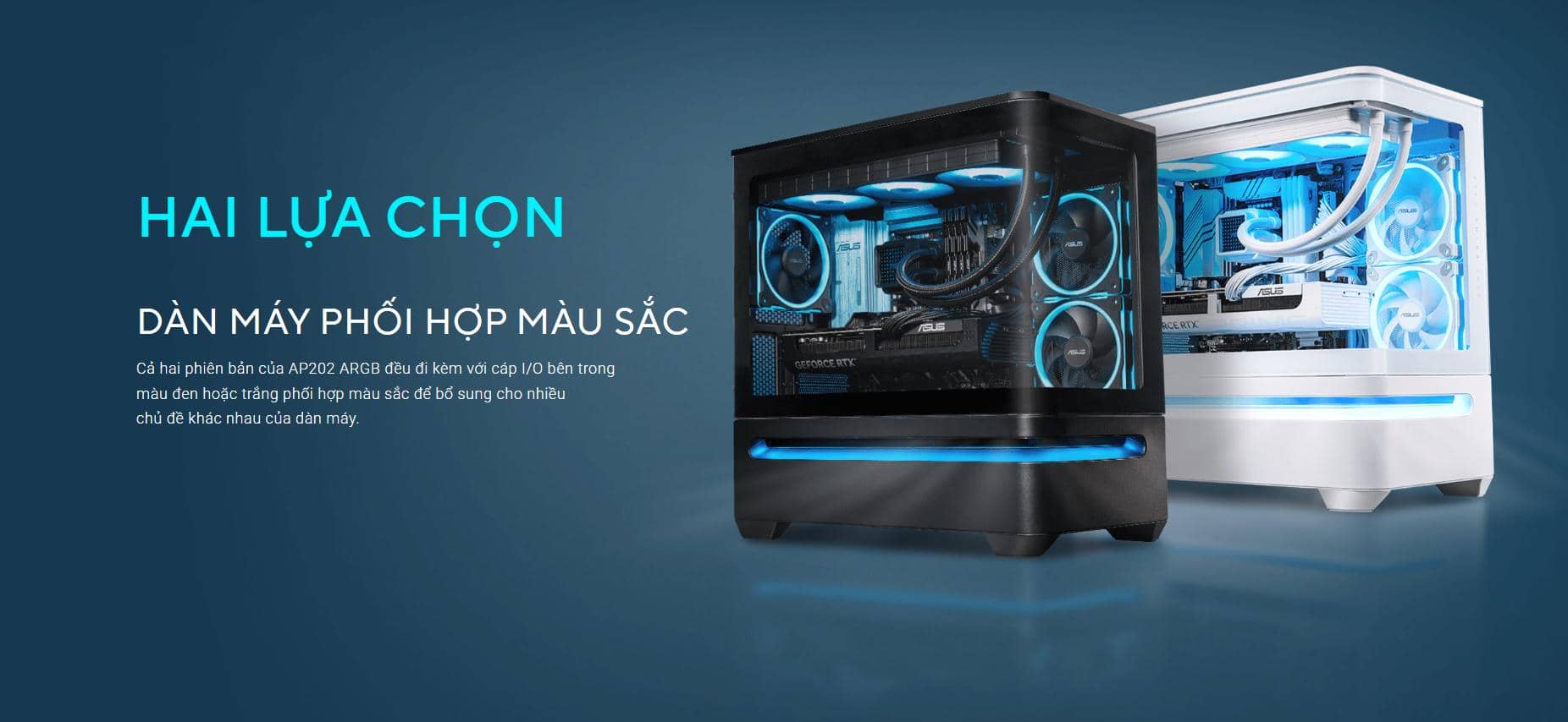 Vỏ case AP202TG Black