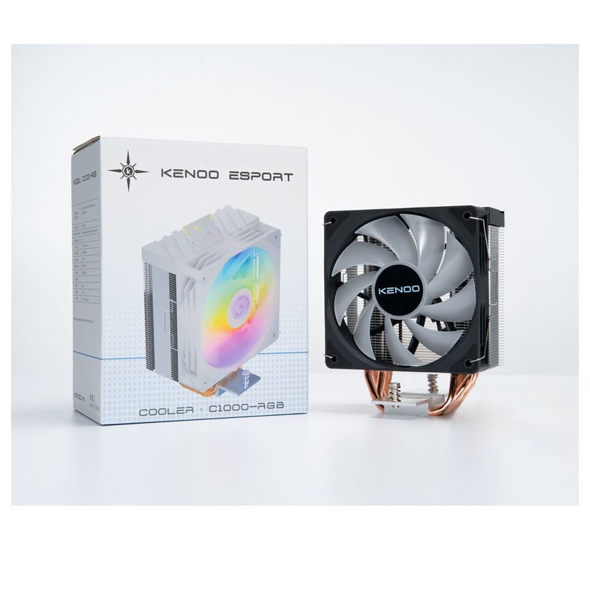 Tản nhiệt khí KENOO ESPORT C1000 RGB - Black 5