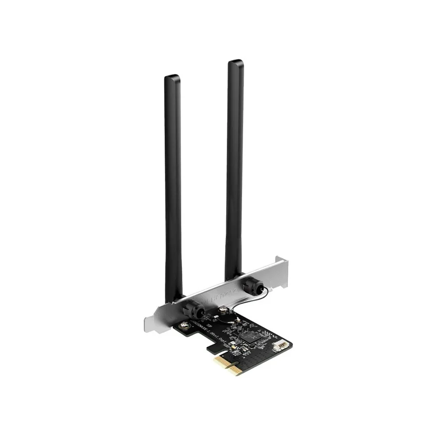 Card mạng WiFi PCIe Mercusys MA30E Bluetooth 5.0 Băng Tần Kép Tốc Độ 1200 Mbps