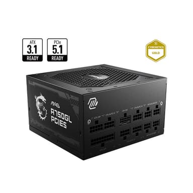 Nguồn máy tính MSI MAG A750GL PCIE5 750W (80 Plus Gold)