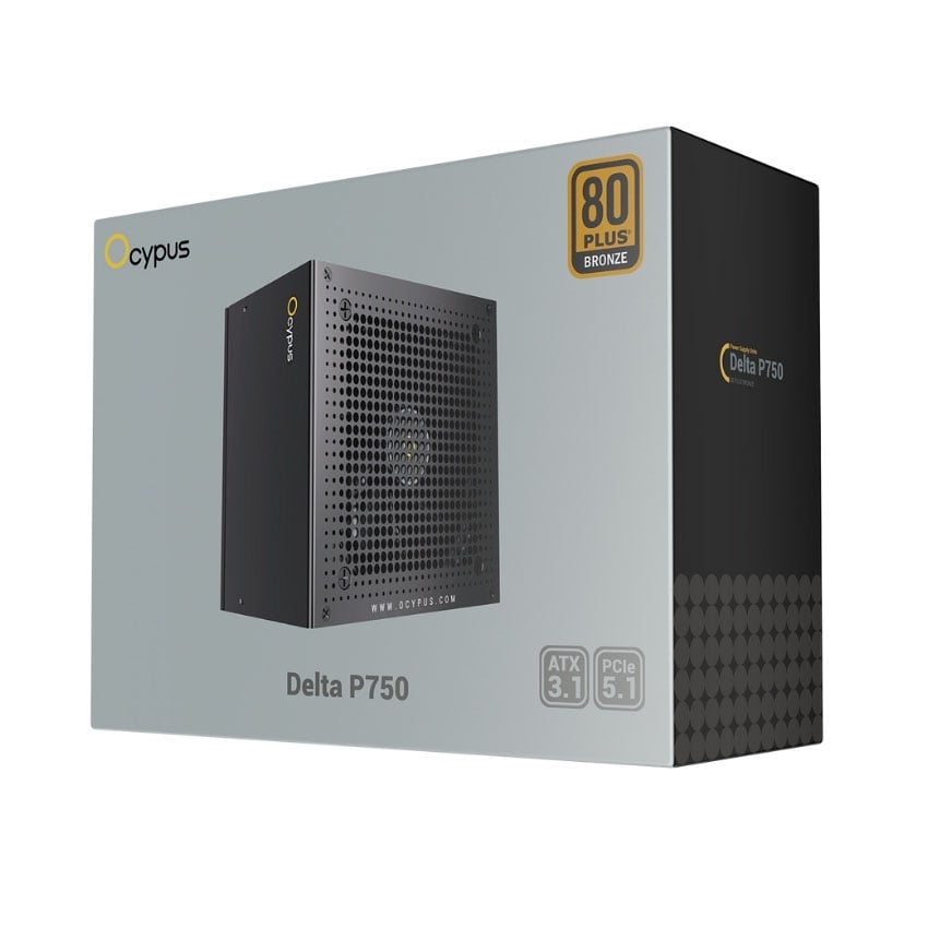 Nguồn máy tính OCYPUS Delta P750 - 750W (80+ Bronze/ATX3.1) 4