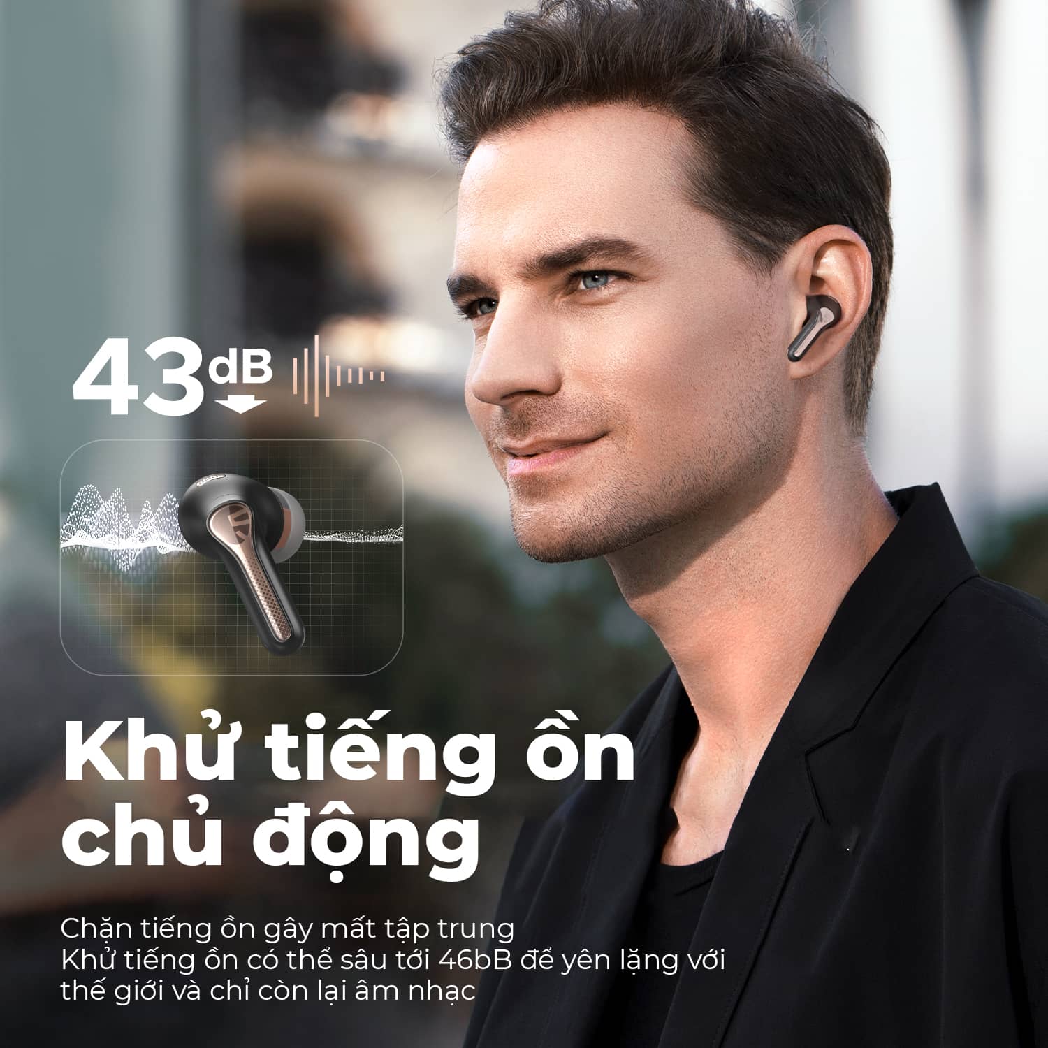 Tai nghe Bluetooth True Wireless SoundPEATS Capsule 3 Pro 5