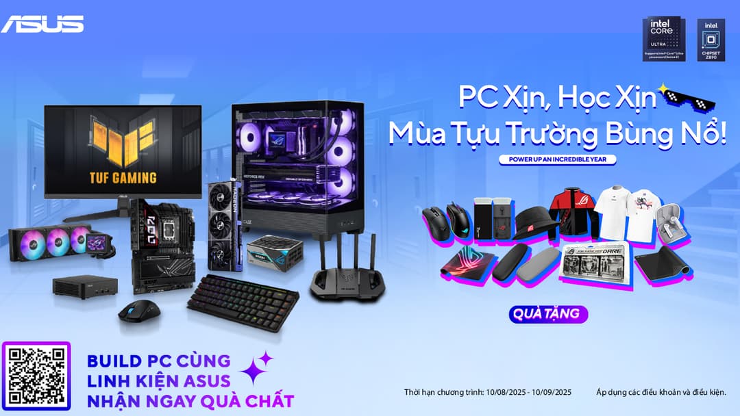 PC XỊN, HỌC XIN – MÙA TỰU TRƯỜNG BÙNG NỔ
