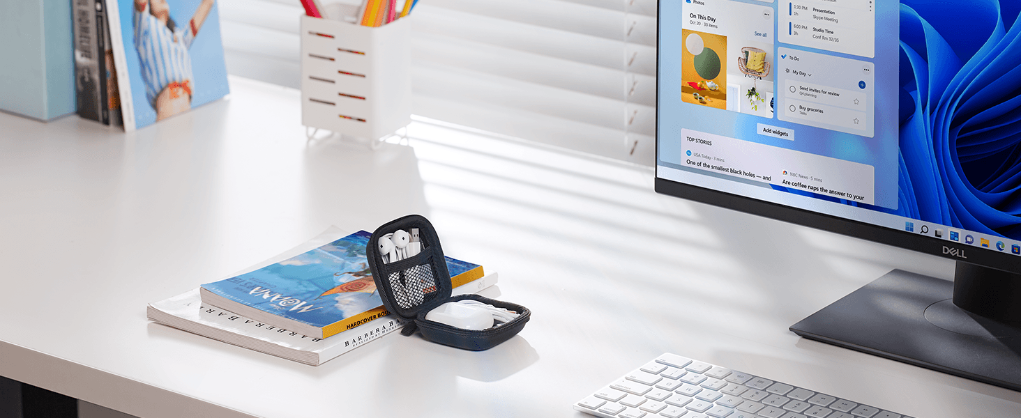 hop nhua dung tai nghe mau den ugreen baod0172 4