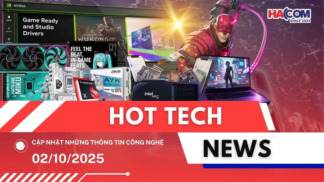 Bản tin công nghệ 02/10/2025