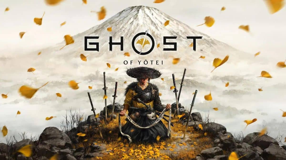Tay cầm chơi Game Sony PS5 DualSense Ghost of Yotei Gold 1
