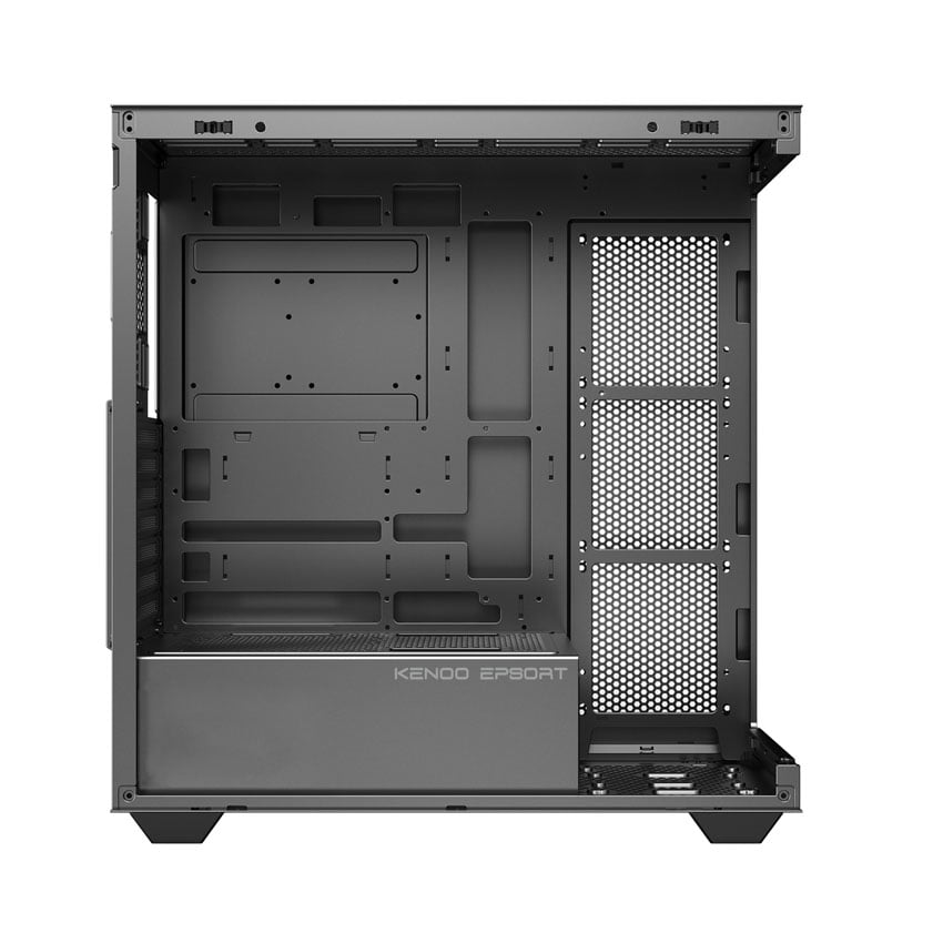 Vỏ case KENOO KENOO ESPORT FK810 - Đen (eATX/0 fan) 5