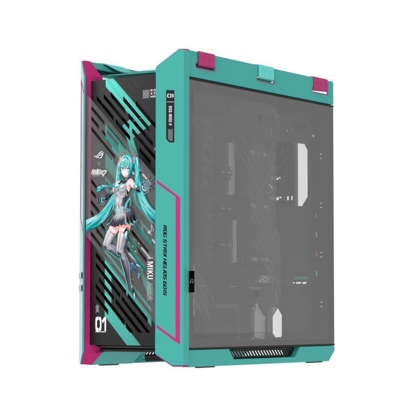 Vỏ Case ASUS ROG STRIX Helios II GX601S - Hatsune Miku Edition (eATX/4 fan 140mm) 3
