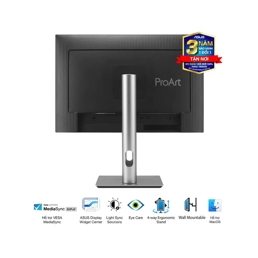 Màn hình Asus ProArt PA248QFV (24.1 inch/WUXGA/IPS/120Hz/5ms/loa) 5 Màn hình Asus ProArt PA248QFV (24.1 inch/WUXGA/IPS/120Hz/5ms/loa) 5
