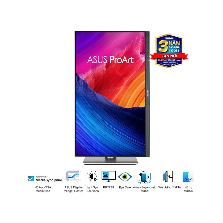 Màn hình Asus ProArt PA278QGV (27inch/QHD/IPS/120Hz/5ms/loa) 3 Màn hình Asus ProArt PA278QGV (27inch/QHD/IPS/120Hz/5ms/loa) 3