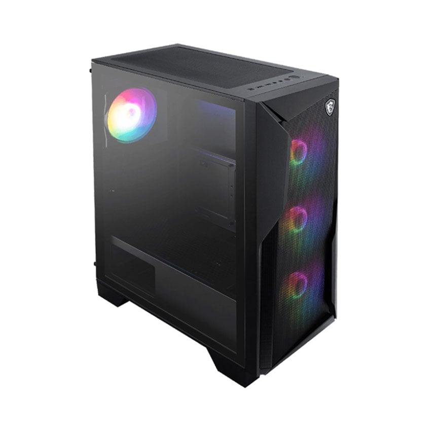 Vỏ case MSI MAG FORGE 130A AIRFLOW (ATX/4 fan RGB) 4 Vỏ case MSI MAG FORGE 130A AIRFLOW (ATX/4 fan RGB) 4