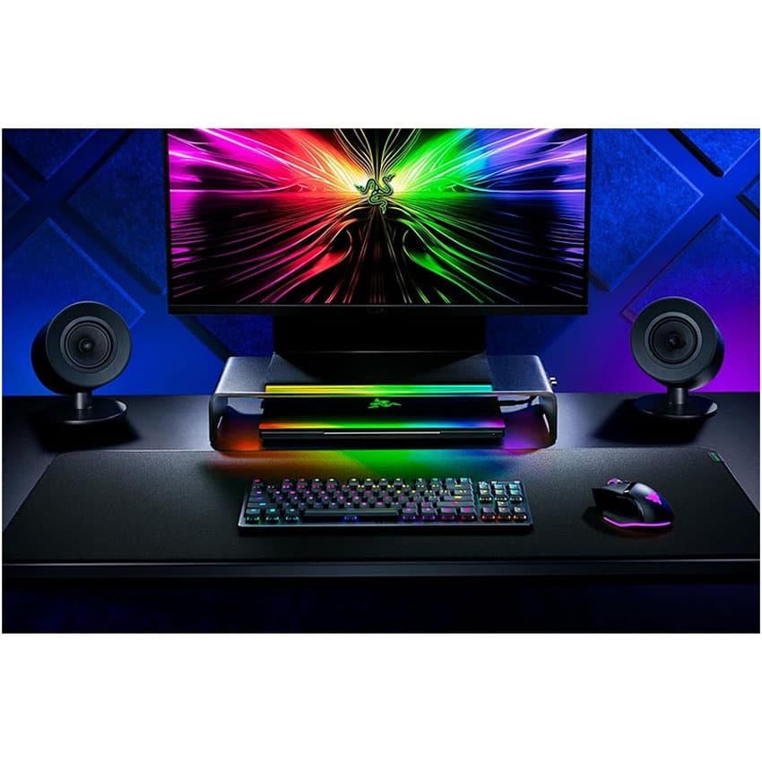 Giá đỡ màn hình đa chức năng có cổng Hub Razer Chroma (RC21-02320100-R3M1) 5