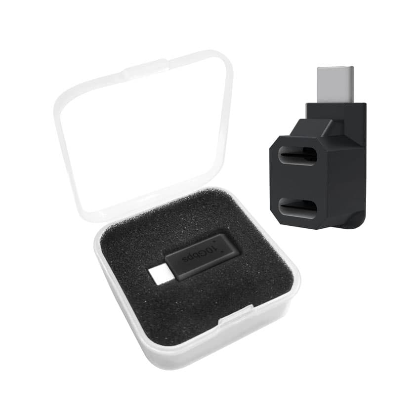 Bộ chia nguồn và dữ liệu Steam Deck USB type C 10Gbps bẻ góc (JYS JYS-SD019) 4