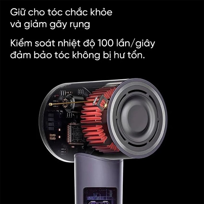 Máy Sấy Tóc Tốc Độ Cao Lumias HDL-1500 Pro - Màu Tím 2