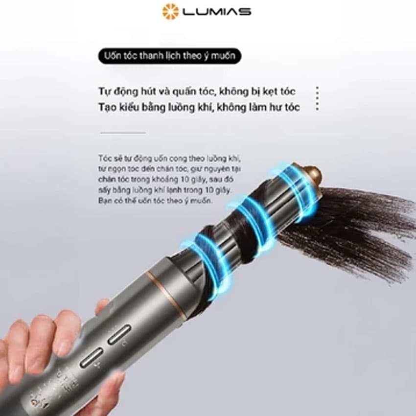 Máy Sấy Tóc Tốc Độ Cao Lumias HDL-200M - Màu Xám 7