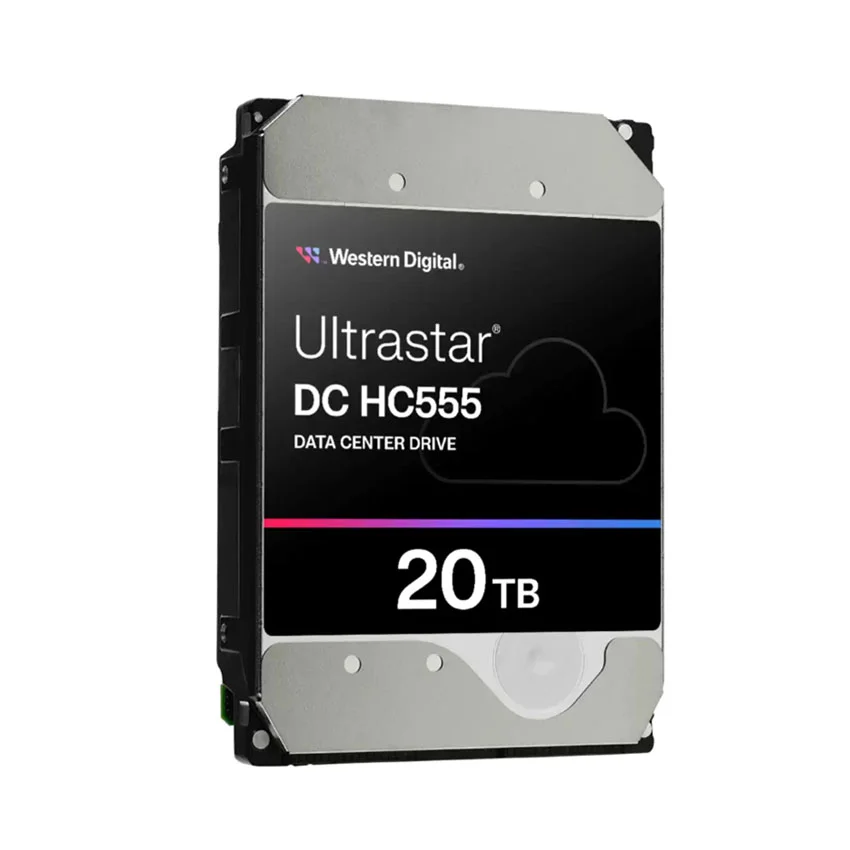 Ổ cứng HDD WD Ultrastar DC HC555 20TB 3.5" 26.1MM SATA 512MB 7200RPM ULTRA 512E SE NP3 WUH722020CLE6L4 1