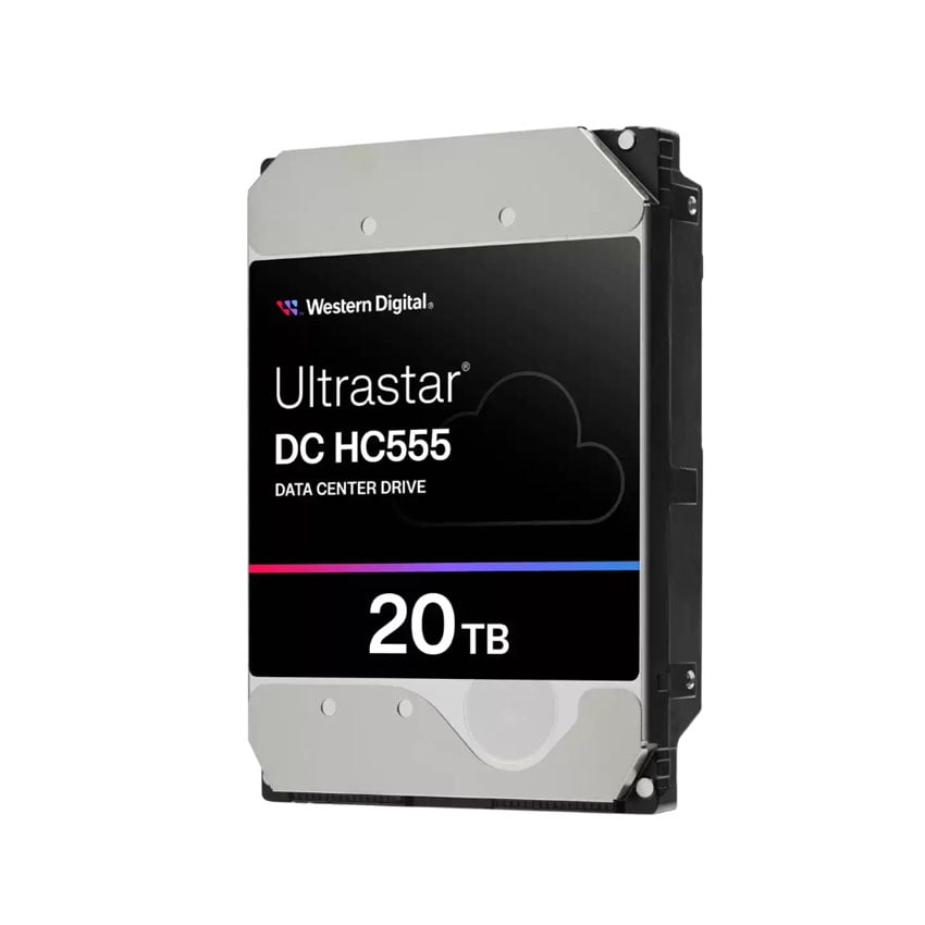 Ổ cứng HDD WD Ultrastar DC HC555 20TB 3.5" 26.1MM SATA 512MB 7200RPM ULTRA 512E SE NP3 WUH722020CLE6L4 2
