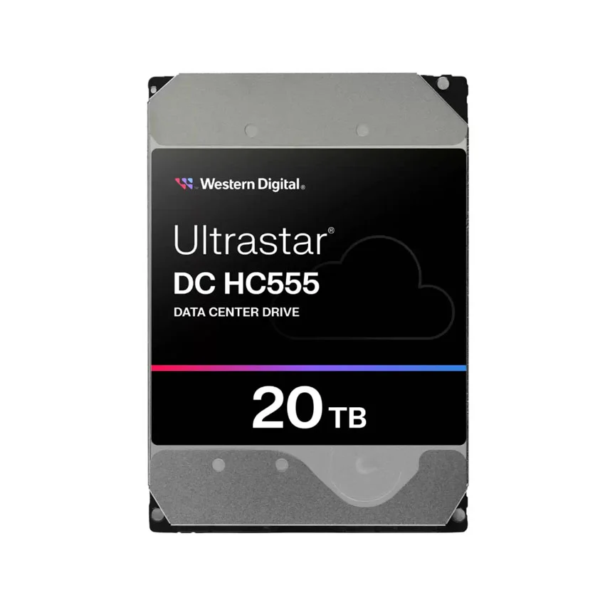 Ổ cứng HDD WD Ultrastar DC HC555 20TB 3.5" 26.1MM SATA 512MB 7200RPM ULTRA 512E SE NP3 WUH722020CLE6L4 0