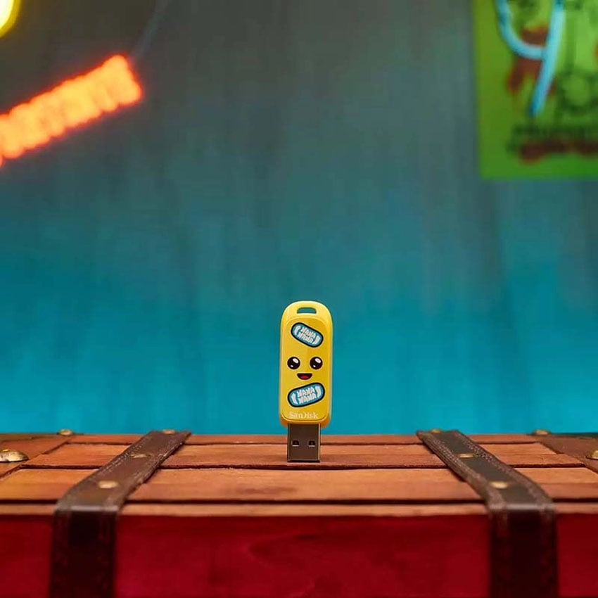 USB SanDisk 128GB USB 3.2 Type-A,130MB/s Fortnite Peely Edition 2