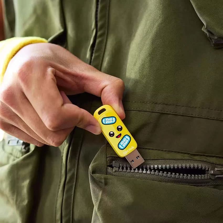 USB SanDisk 128GB USB 3.2 Type-A,130MB/s Fortnite Peely Edition 4