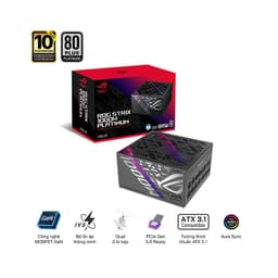 Nguồn Asus ROG STRIX 1000P GAMING - 1000W ( 80+ Platinum/ATX3.1/Full Modular)
