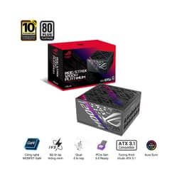 Nguồn Asus ROG STRIX 1200P GAMING - 1200W ( 80+ Platinum/ATX3.1/Full Modular)