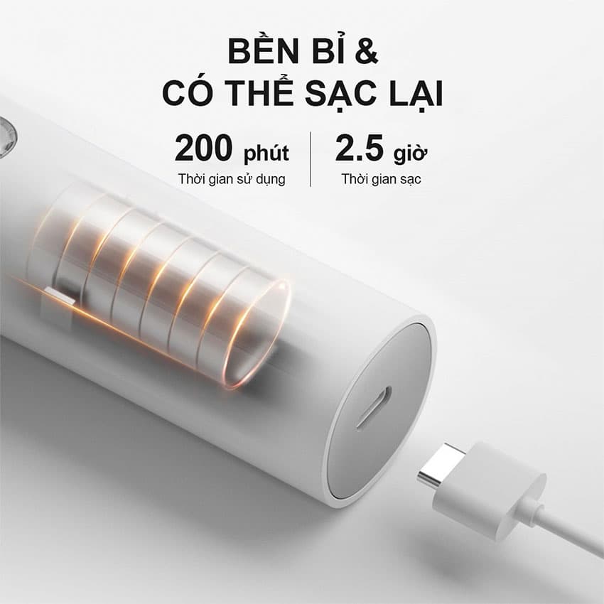 Tông Đơ Cắt Tóc Enchen Boost2- Màu Trắng 5