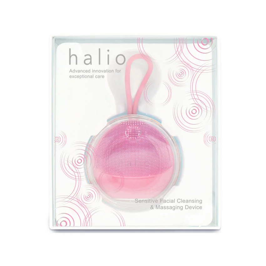 Máy Rửa Mặt Dành Cho Da Nhạy Cảm Halio Sensitive Facial Cleansing & Massaging Device - Màu Hồng 2