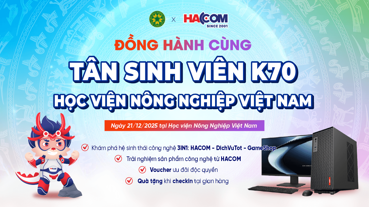 chao tan sinh vien hoc vien nong nghiep