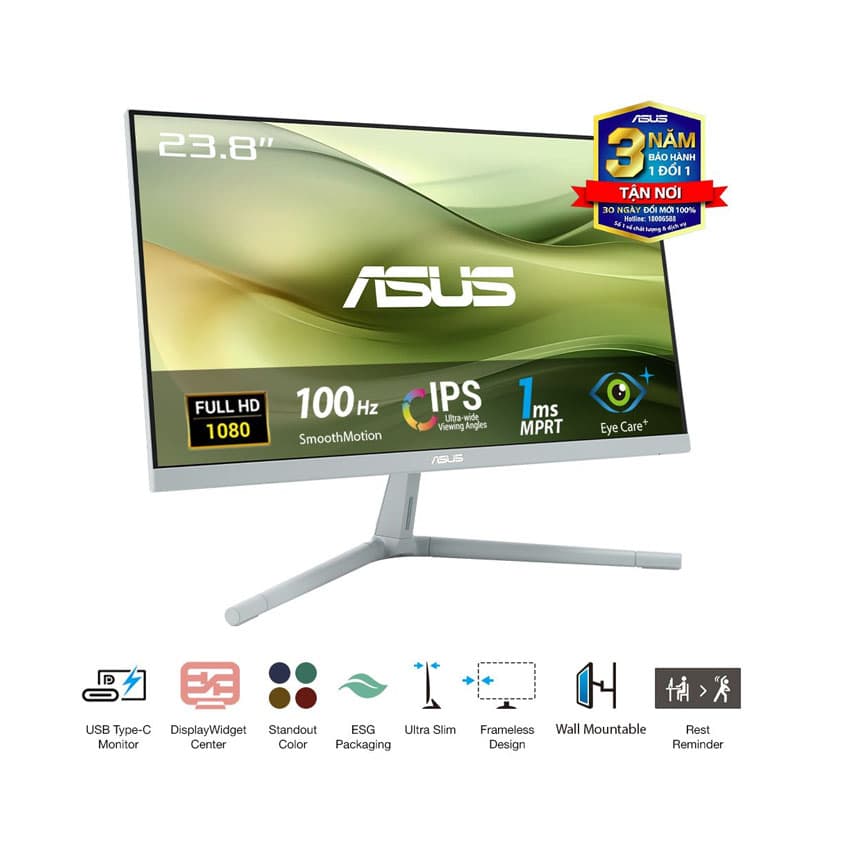Màn hình ASUS VU249CFE-G (23.8 inch/FHD/IPS/100Hz/1ms/USB-C 15W) 5