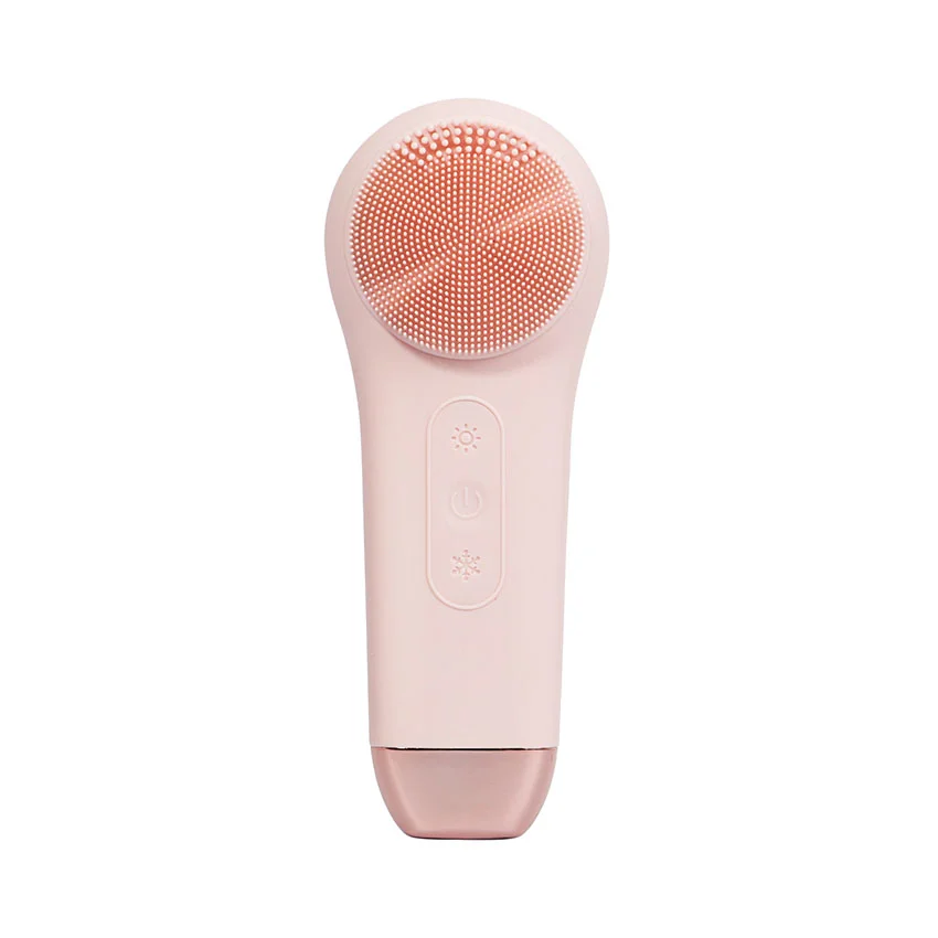 Máy Rửa Mặt Massage Tích Hợp Liệu Pháp Ánh Sáng Và Nhiệt Halio Multi-task Cleansing & Massaging Device with Red Blue Light Therapy 5 in 1 - Màu Hồng 0