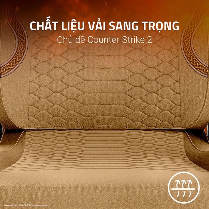 Ghế game RAZER ISKUR V2 X CS2 Counter-Strike 2 Edition 4