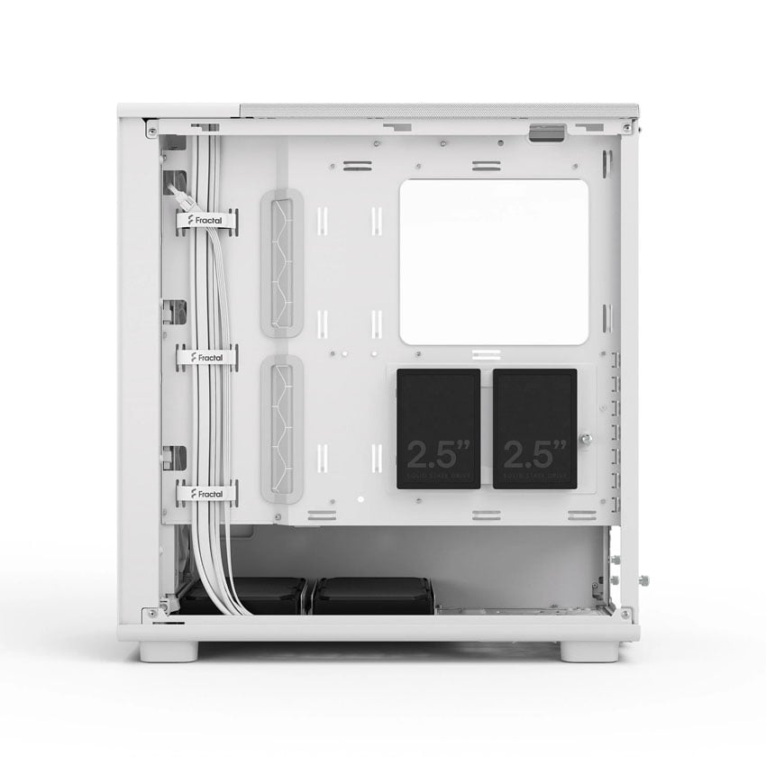 Vỏ Case Fractal Design Epoch White TG Clear tint (ATX/3fan) 1