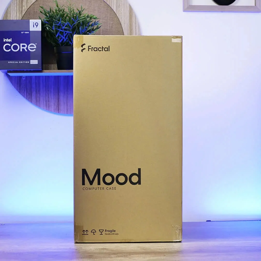 Vỏ Case Fractal Design Mood Light Gray (Mini ITX/1fan) 0